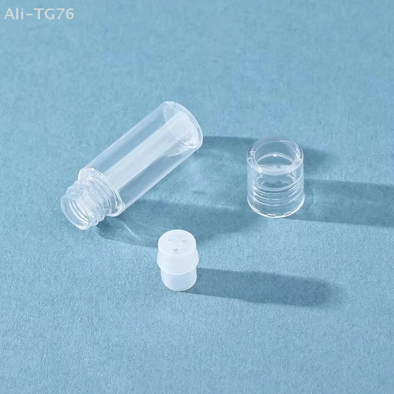 5-Pack 3ml Refillable Loose Powder Containers with Sifter Lids