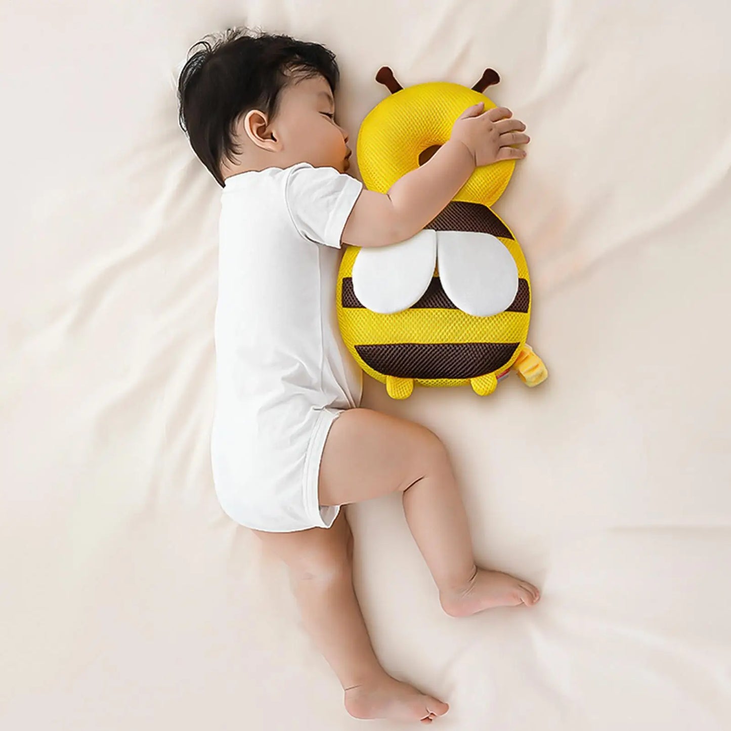 Bee Baby Head Protector Backpack | Toddler Safety Cushion