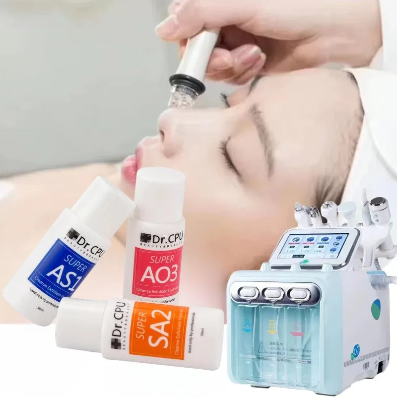 3-Piece Aqua Peel Serum Set | Hydro Dermabrasion Solution