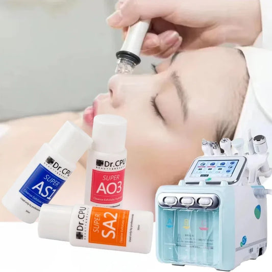 3-Piece Aqua Peel Serum Set | Hydro Dermabrasion Solution Aqua Peel Serum Set Peaceful Pleasures Health and Wellness
