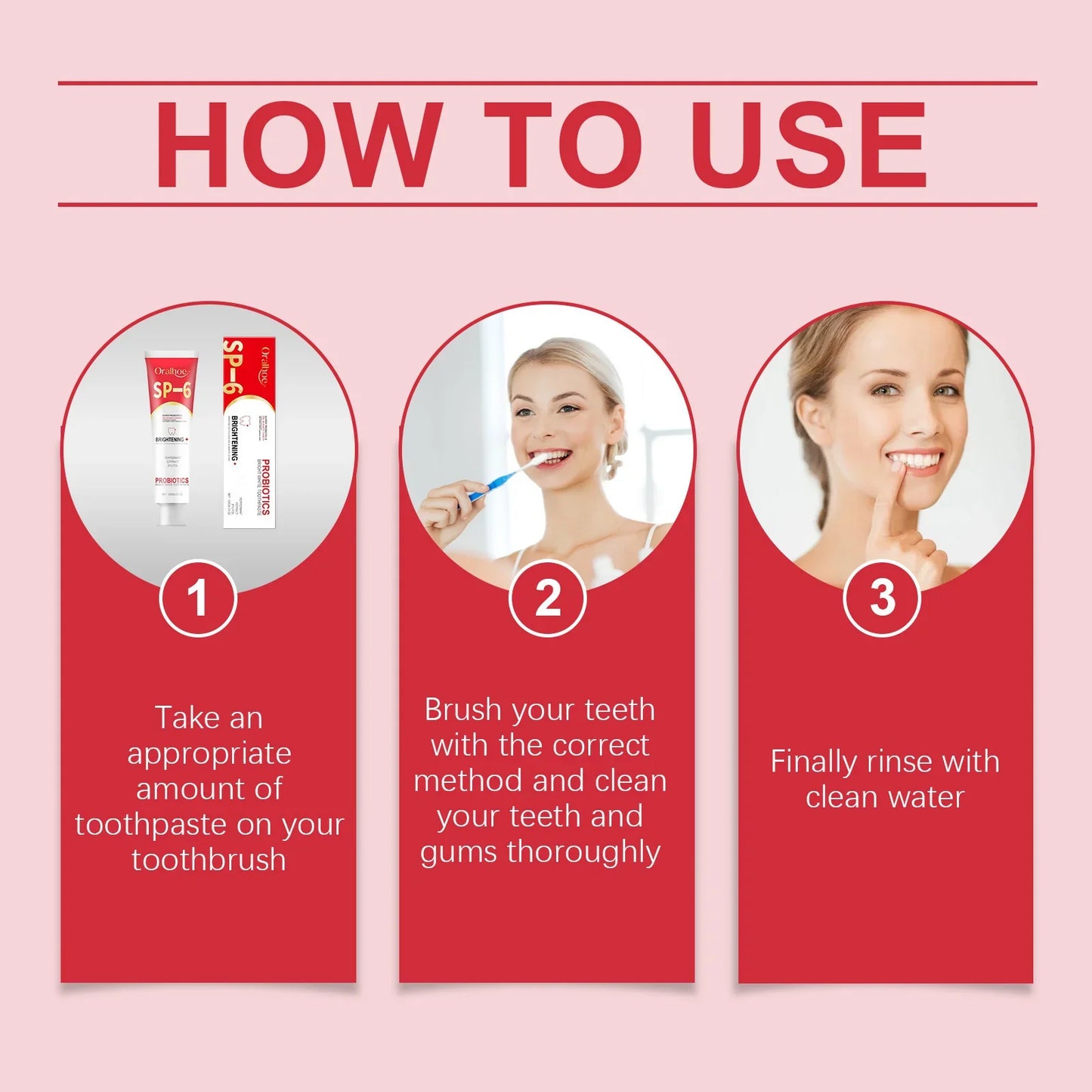 Oralhoe SP6 Probiotic Brightening Toothpaste 120g | Fresh Breath