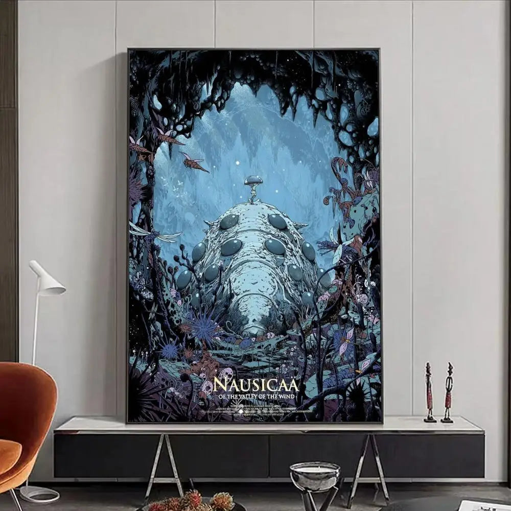 Nausicaä of the Valley of the Wind Anime Canvas Wall Art Poster