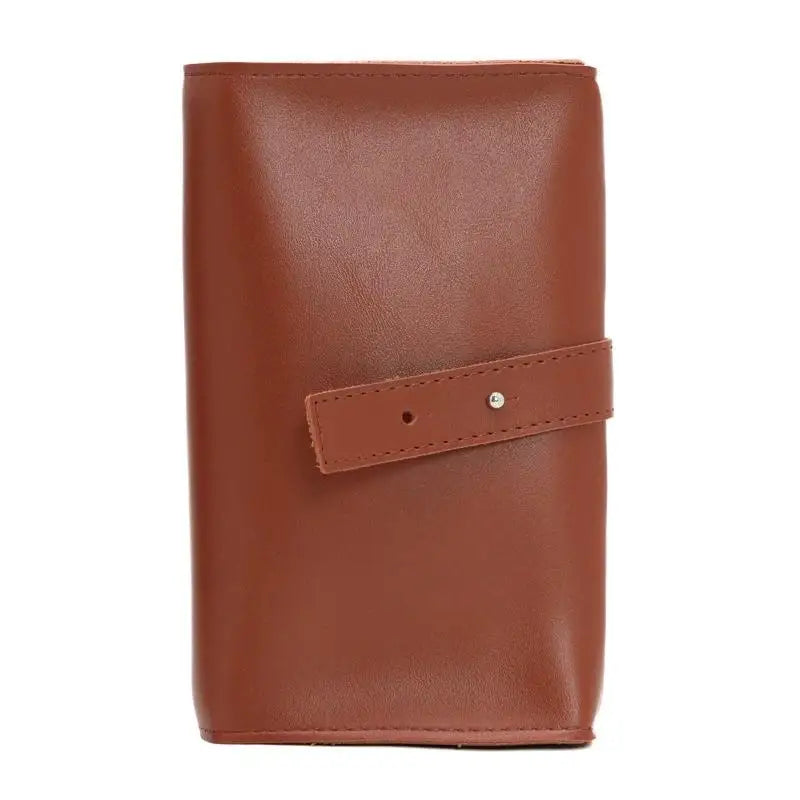 PU Leather Multi-Compartment Travel Organizer for Cables & Chargers Travel Organizer Case Peaceful Pleasures Health and Wellness B