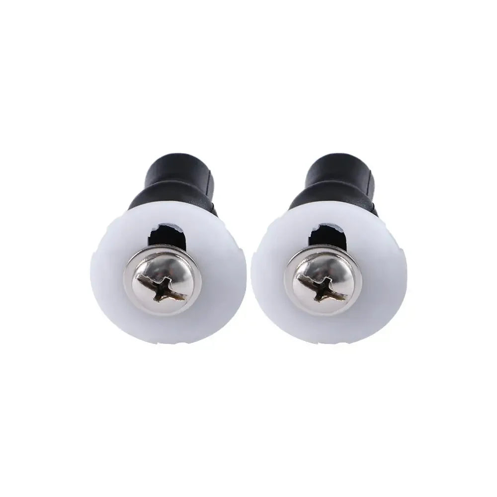 Toilet Seat Bolt & Nut Replacement Kit | Rubber, Brass & Steel