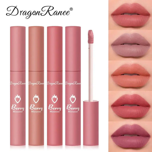 Dragon Ranee Velvet Matte Liquid Lipstick – Waterproof Long-Lasting Matte Liquid Lipstick Oasis Select