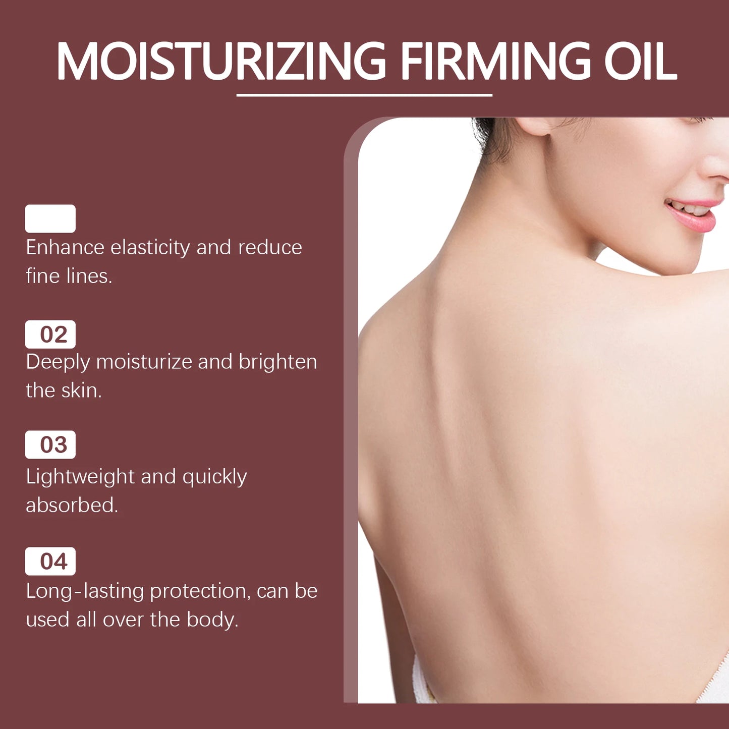 Jaysuing Skin Tightening Body Oil – Firming & Moisturizing 100ml