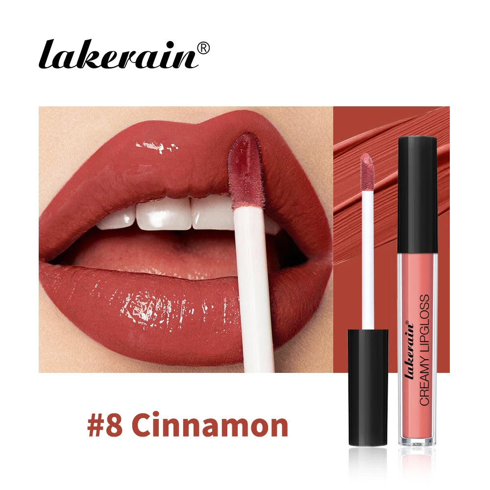 Waterproof Lip Stain 8 Colors Creamy Lip Gloss Long Lasting Non Fading Moisturizing Velvet Liquid Lipstick Moisture Makeup Peaceful Pleasures Health and Wellness 1pc 8