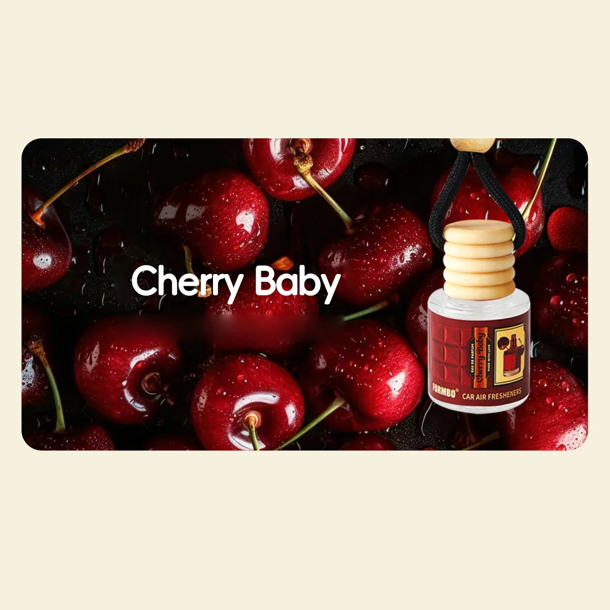 Long-Lasting Car Air Freshener – Essential Oil Fragrance
