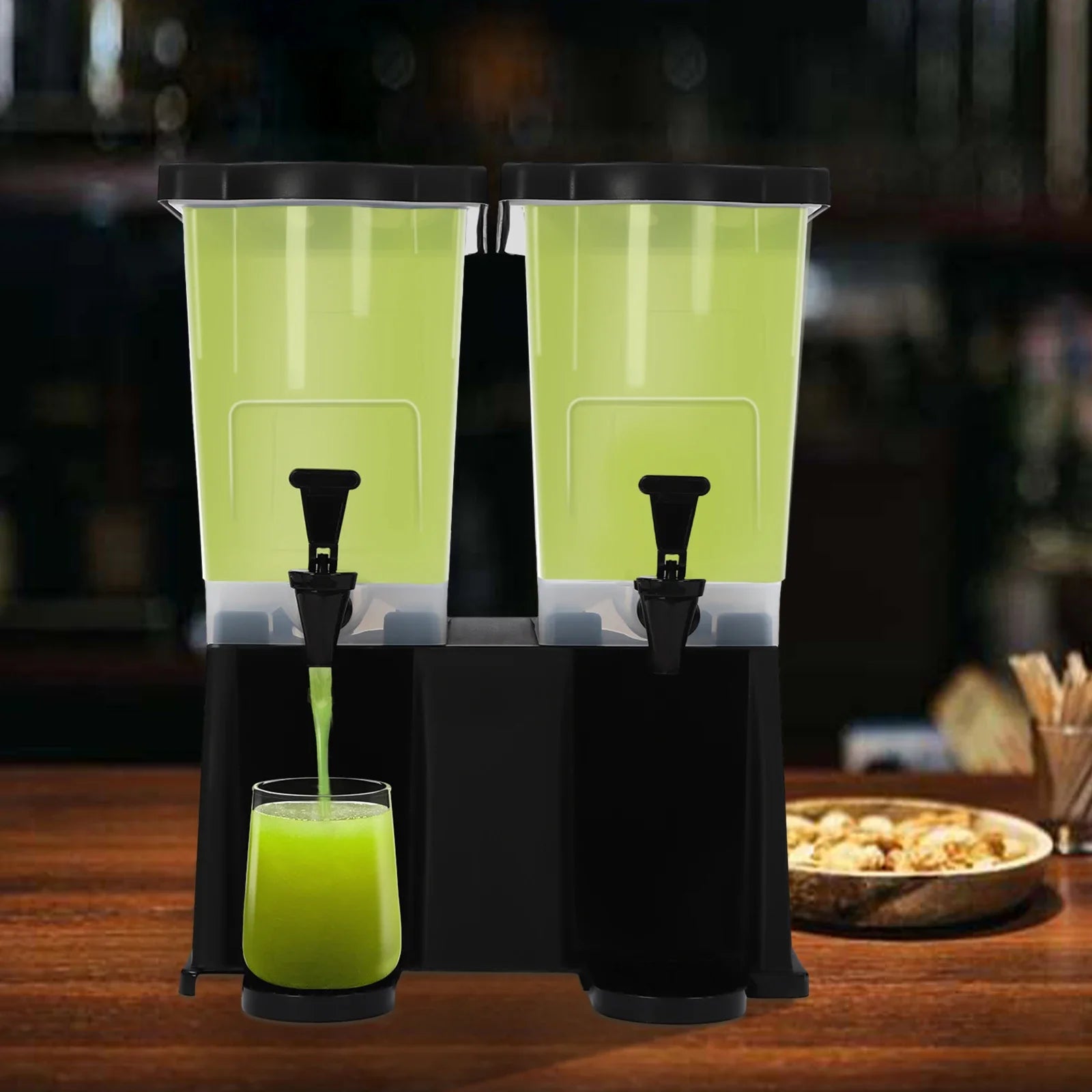 Food Grade 22L Juice Dispenser With Lids Bar Cafe Restaurant Use Large Capacity Plastic Drink Dispenser Coffee & juice Container Peaceful Pleasures Health and Wellness