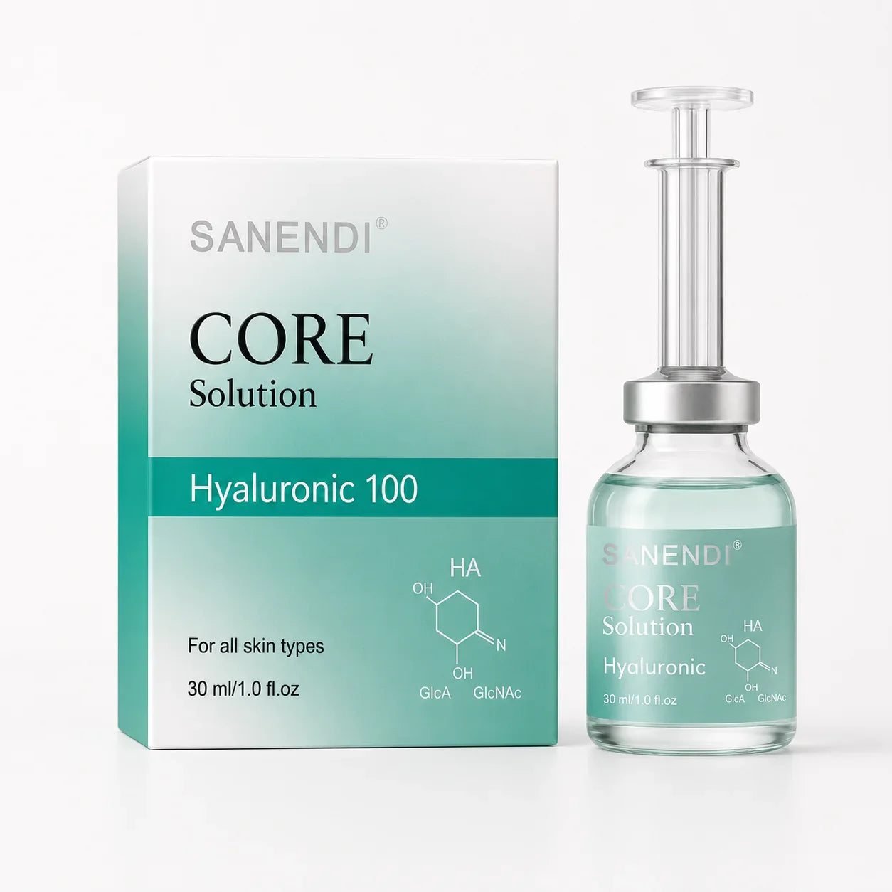 SANENDI Salmon DNA Serum – Hyaluronic Acid & Peptide Essence