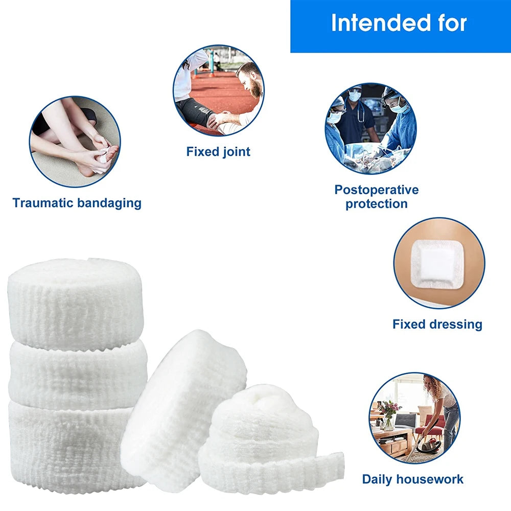 1Roll Fix Net Tubular Bandage Elastic Net Wound Dressing for Knee,Calf,Ankle,Breathable Bandage Retainer for Wrist Forearm Elbow Peaceful Pleasures Health and Wellness