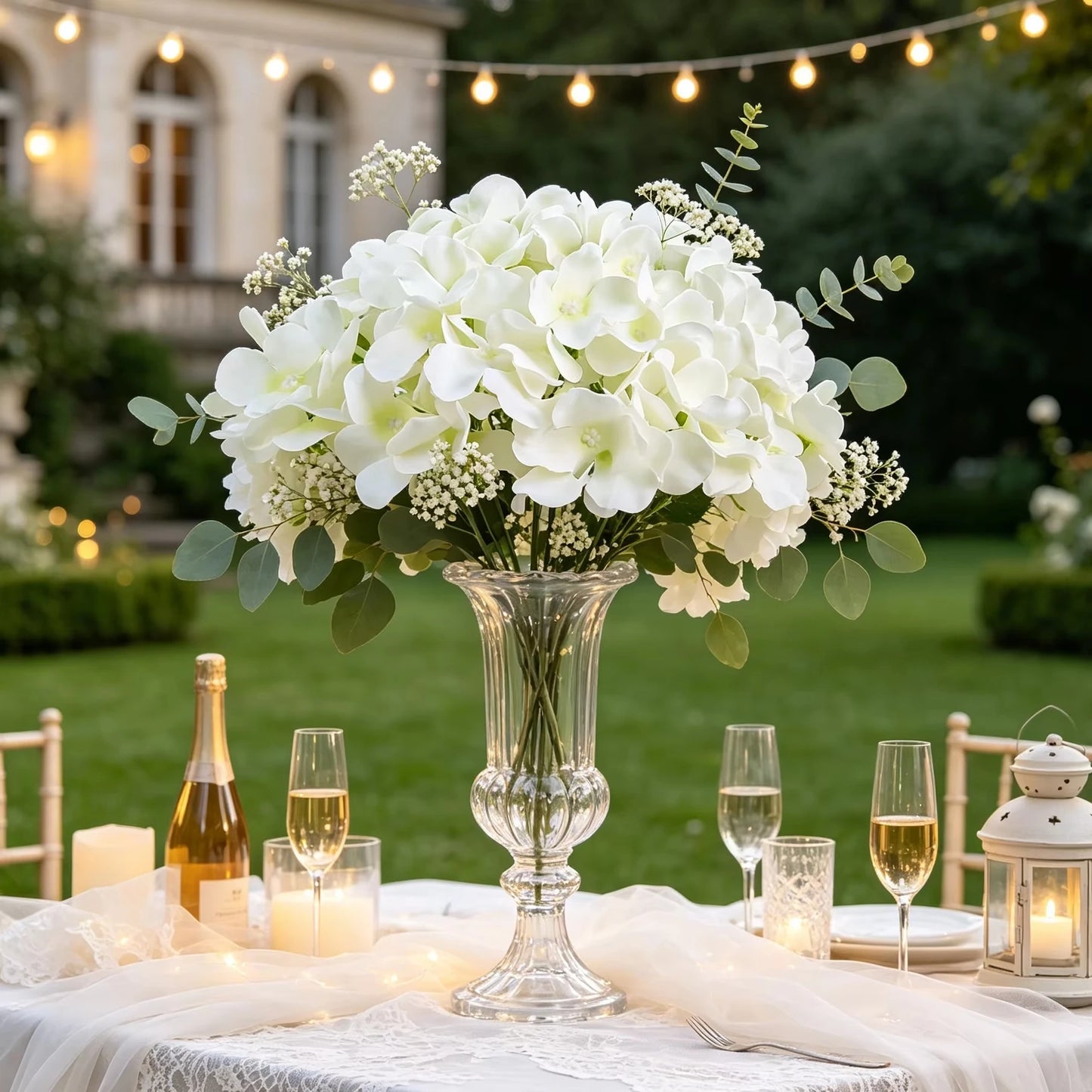 Artificial Silk Hydrangea Stems | Wedding & Home Decor