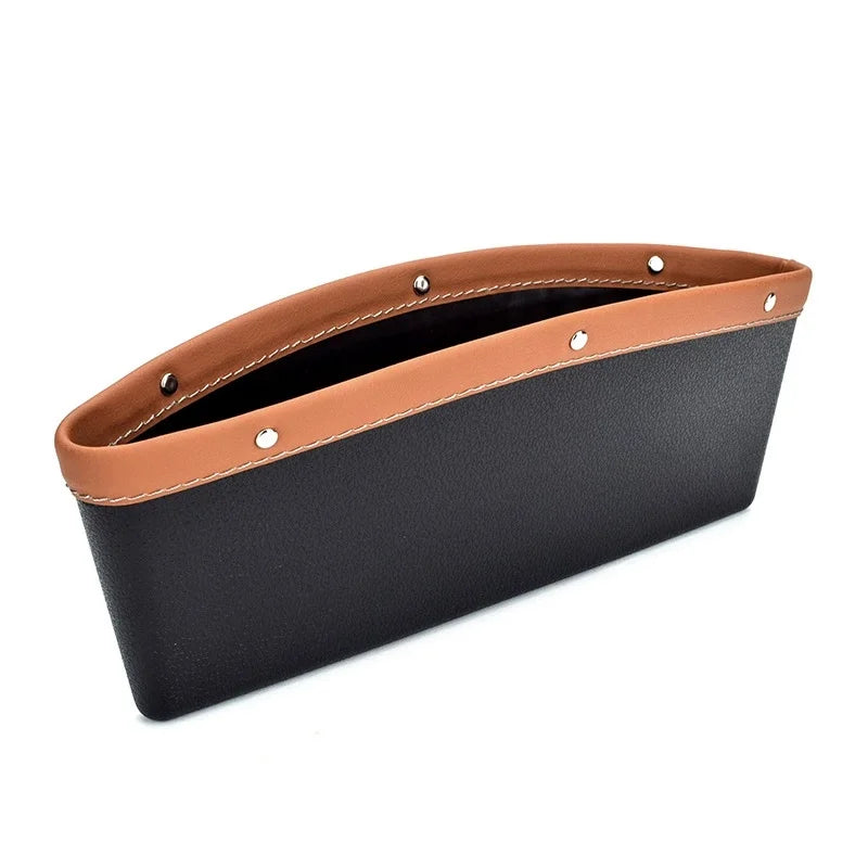 PU Leather Car Seat Gap Organiser | Universal Crevice Filler