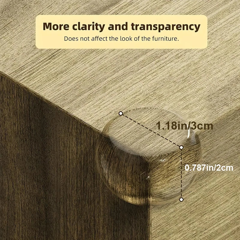 Soft Durable Rubber Corner Protectors Safe Table Corners Child Safety