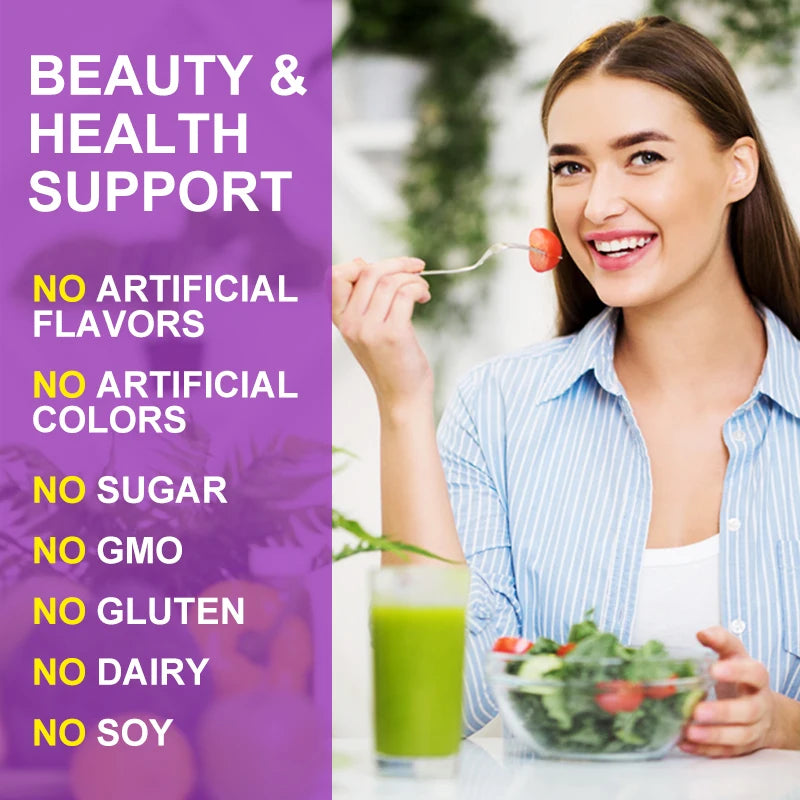 BBEEAAUU Biotin Capsules – Hair Growth, Follicle Repair & Skin Hydration Dietary Supplement Peaceful Pleasures Health and Wellness