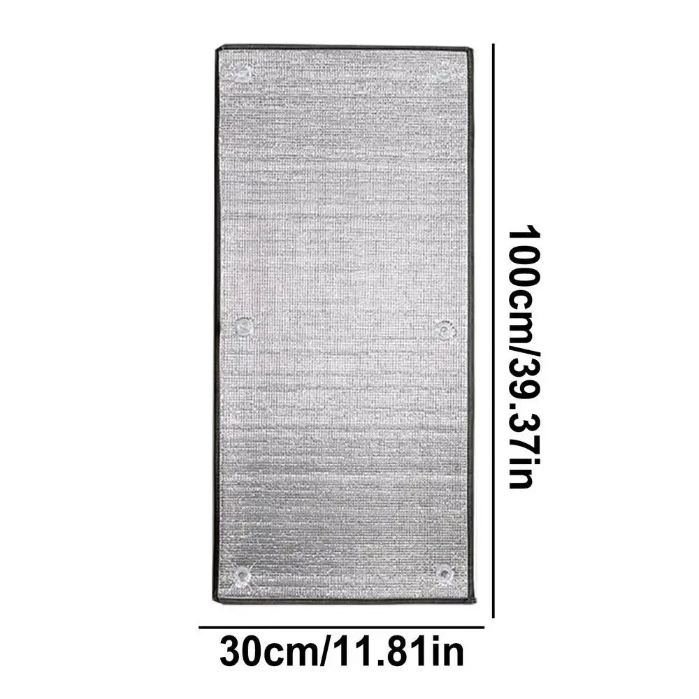 Aluminum Foil Window Insulation Film | Anti-UV Sun Shade