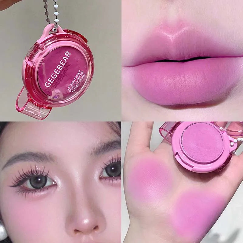 Gege Bear Matte Velvet Lip Mud – Waterproof Lipstick & Blush