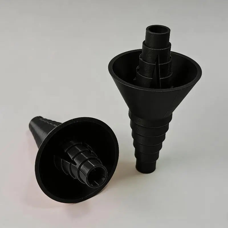 Universal Bottle Emptying Kit – No-Waste Liquid Transfer Funnel Liquid Transfer Funnel Peaceful Pleasures Health and Wellness G