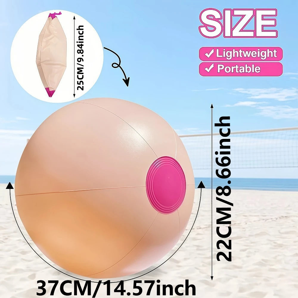 Novelty Inflatable Beach Balls – Pool Party Toys for Kids & Adults