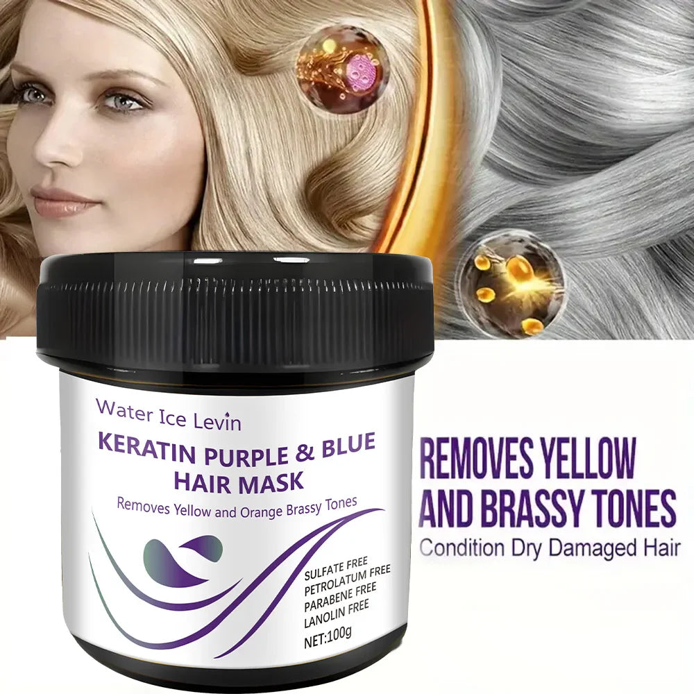 Keratin Hair Mask – 5-Second Repair for Frizzy Damaged Hair