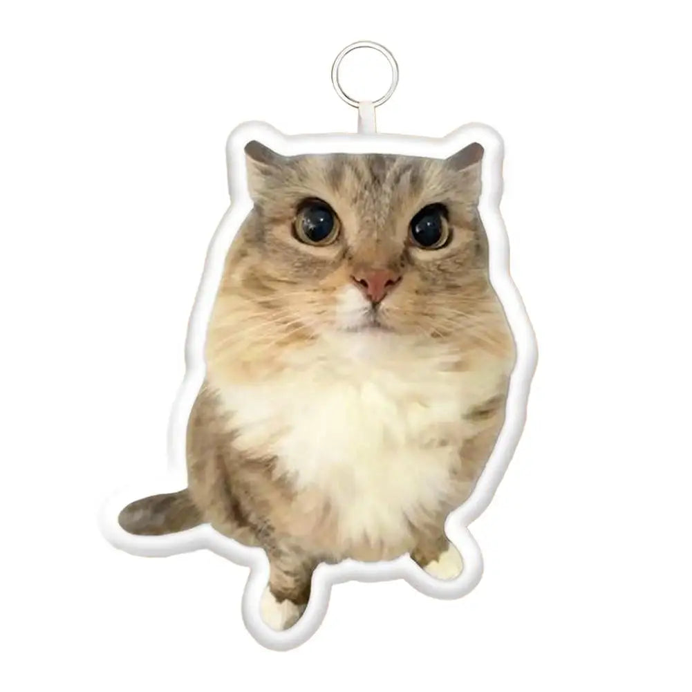 Funny Voice Button Pendant Toy Stress-relieving Talking Figurine