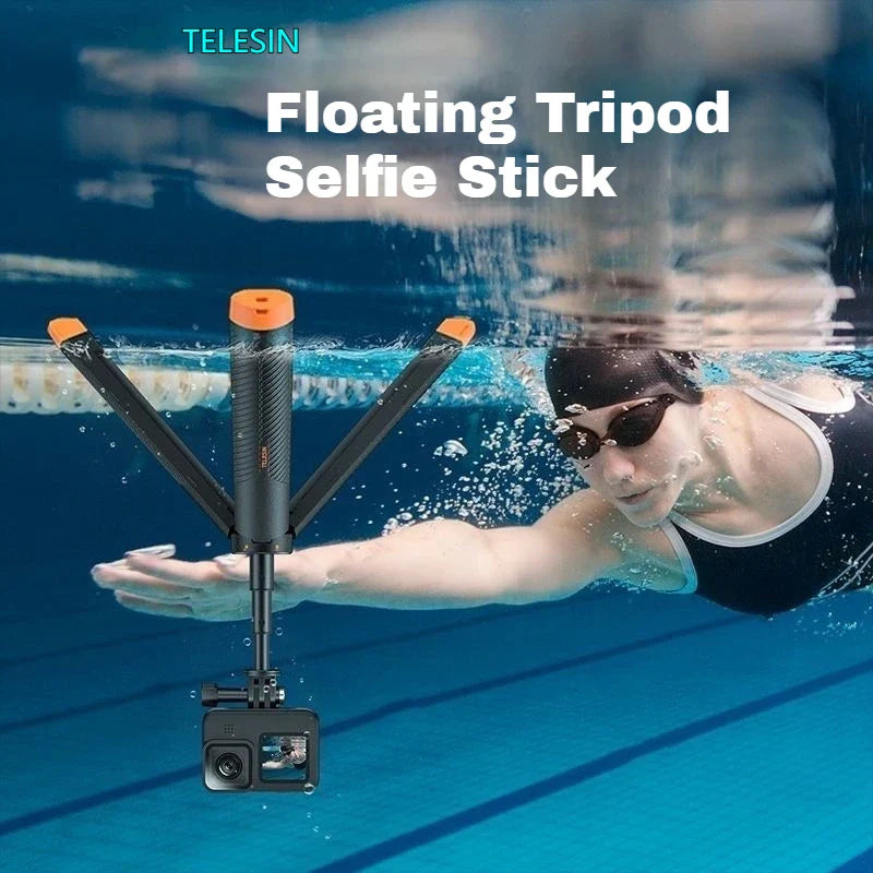 Floating Tripod Selfie Stick for GoPro, DJI & Insta360