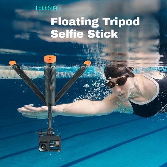 Floating Tripod Selfie Stick for GoPro, DJI & Insta360 Floating Selfie Stick Oasis Select