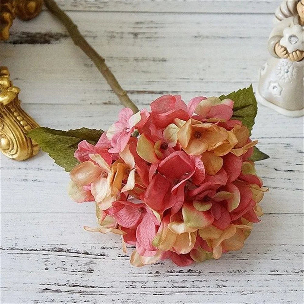 Silk Hydrangea Artificial Flowers Bundle | Wedding & Home Decor