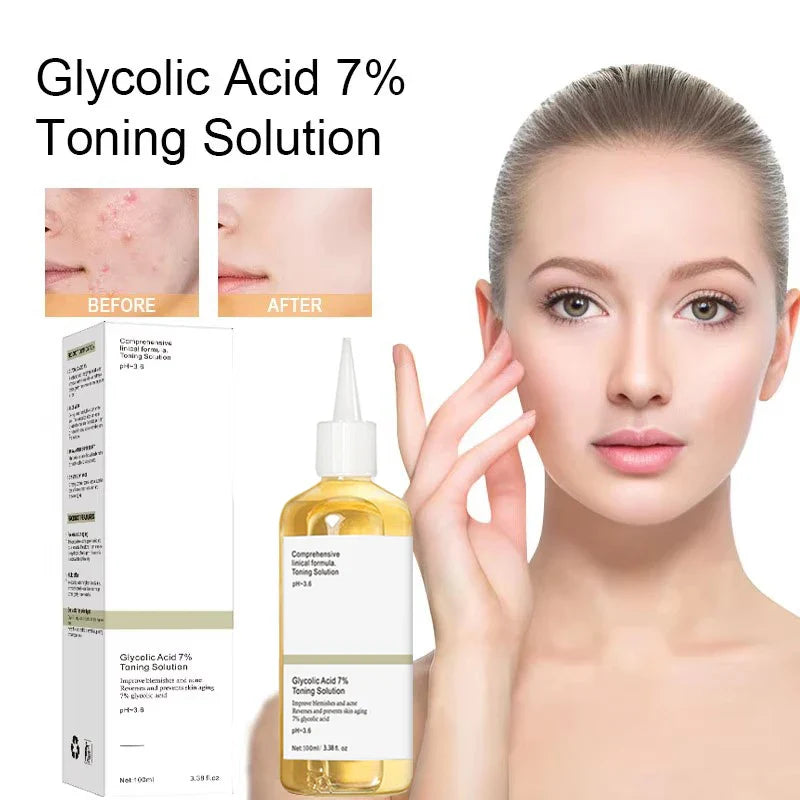 SADOER Glycolic Acid 7% Exfoliating Toner 100ml | AHA Toner