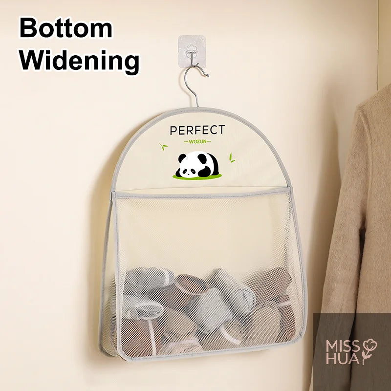 Breathable Mesh Hanging Storage Bag – 1/2/3 Layer Organizer