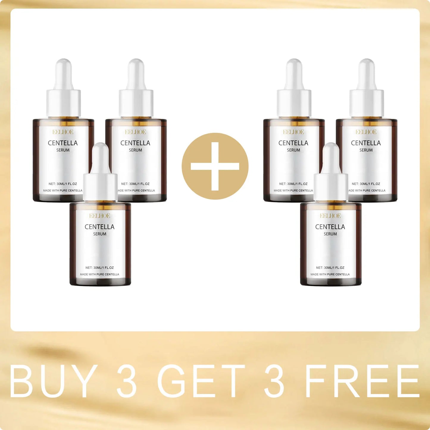 EELHOE Centella Cleansing Oil & Hydrating Face Serum Set