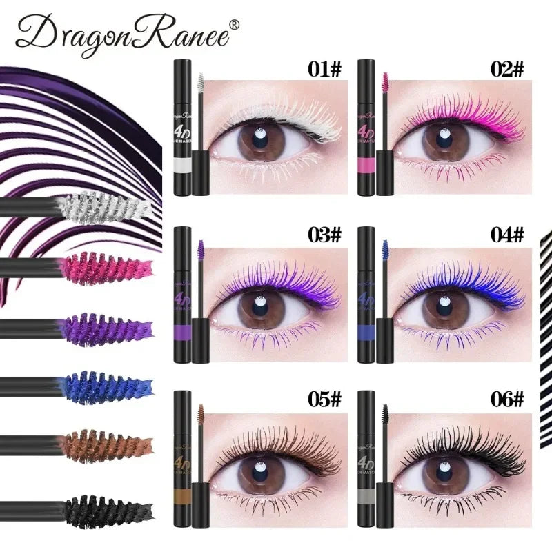 4D Colored Mascara – Waterproof, Volumizing & Lengthening