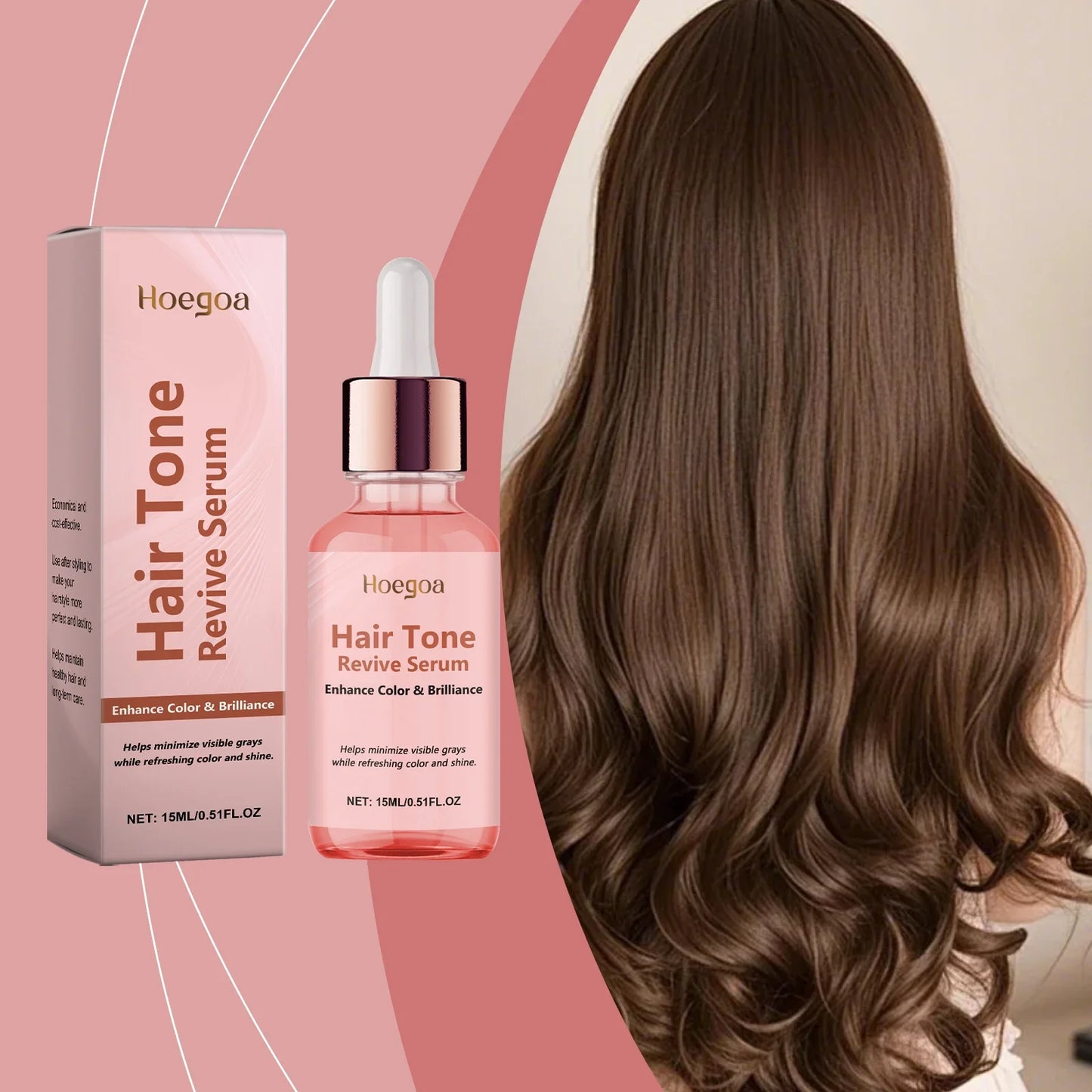 Smoothing Hair Serum – Shine, Nourish & Non-Greasy Essence