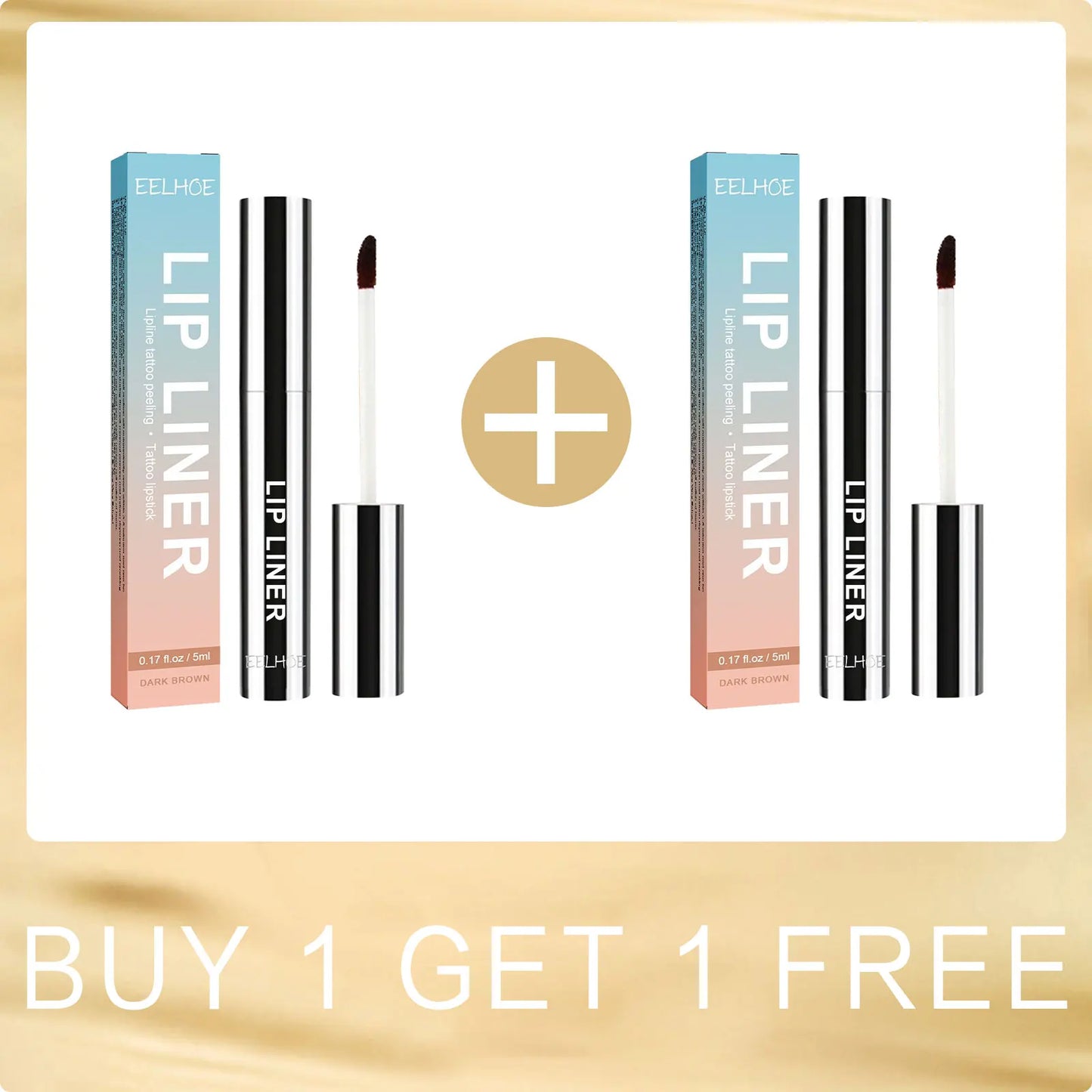 EELHOE Matte Waterproof Peel-Off Lip Liner – Long-Lasting Color