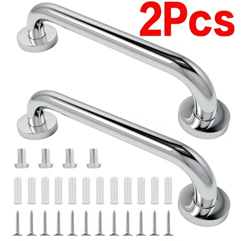 304 Stainless Steel Bathroom Grab Bar | Safety Handrail