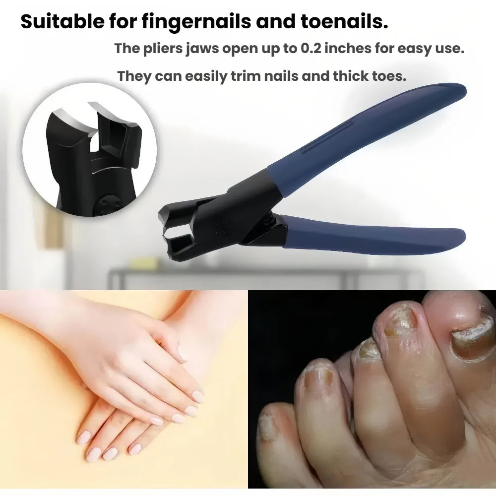 Anti-splash Large Opening Nail Clippers Trimmer Thick Nails Elderly