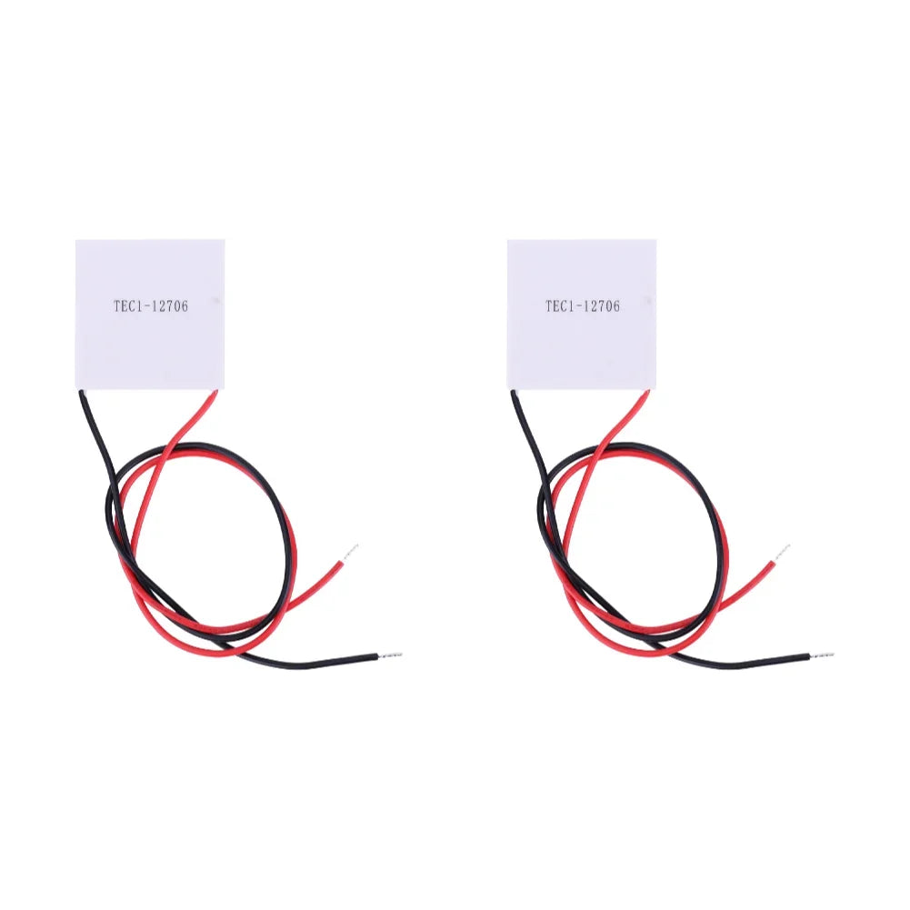 1-10PCS TEC1-12706 Thermoelectric Cooler Peltier Elemente Module 65W 12V 5.8A Plate Module for Cooling for Power Generation Peaceful Pleasures Health and Wellness 2PCS