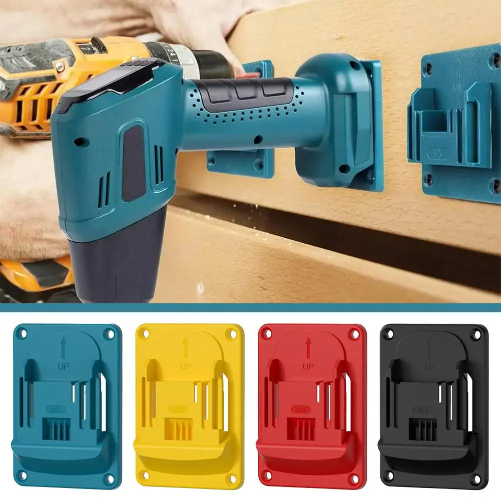 1/3 PCS Electric Tool Holder Dock Mount Storage Rack For Makita 18V Tool Holder Drill Holder Slots Stand Peaceful Pleasures Health and Wellness