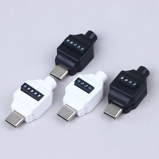 USB Soldering Free Connector Type C Solderless Small Plug USB C Data Cable Connector For Mobile Phone Fast Charging Cable Repair Peaceful Pleasures Health and Wellness