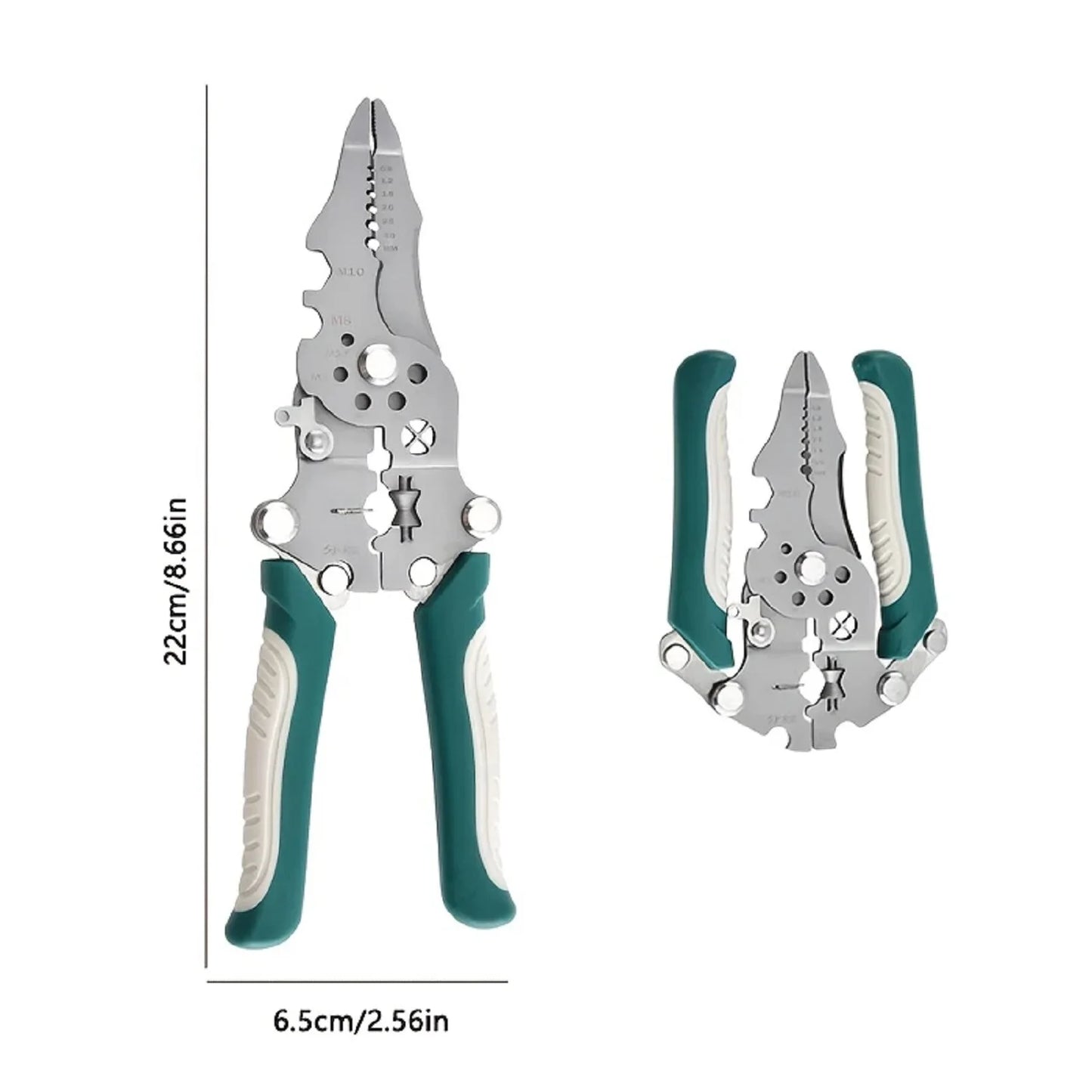 Foldable Wire Stripper Pulley Design Multi-function Electrician