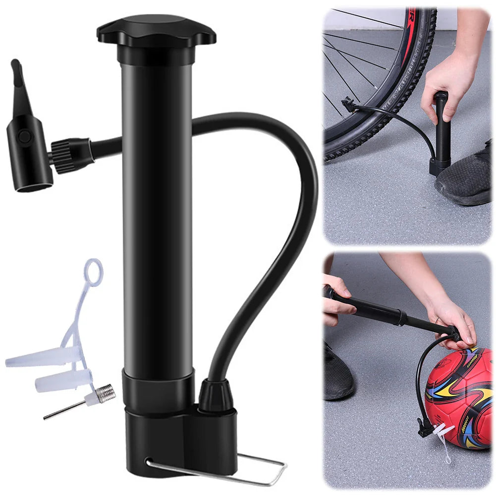 80PSI MTB Bicycle Pump – Schrader Valve Lightweight Inflator