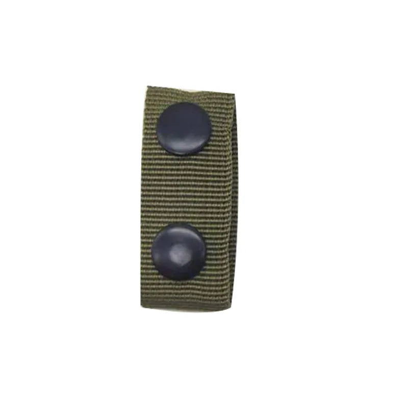 Outdoor EDC Tactical Belt Ring Nylon Belt Muon Belt Equipment Buckle Buckle Fastener Fastener Convenient 4-in-1 Peaceful Pleasures Health and Wellness Army green