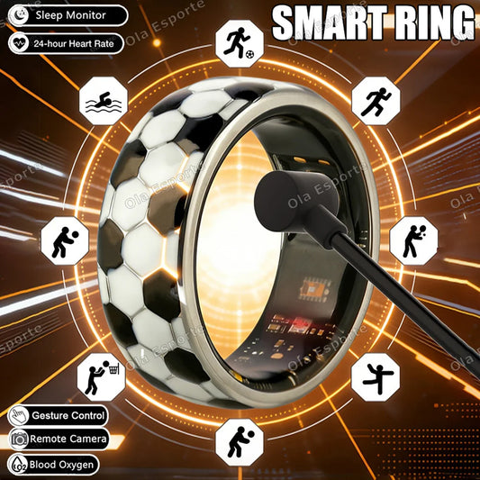Ola Esporte Football Smart Ring – Heart Rate & Health Monitor Health Smart Ring Peaceful Pleasures Health and Wellness