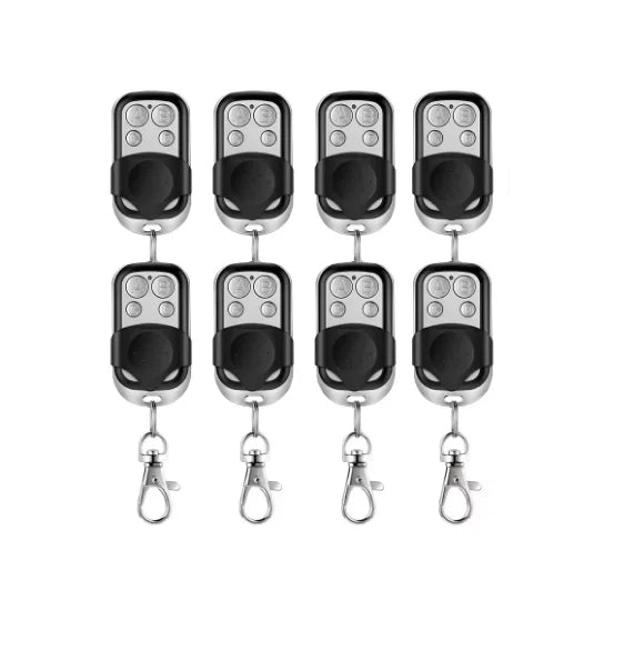 433MHz 4-Button Wireless Copy Remote for Garage & Gate Doors