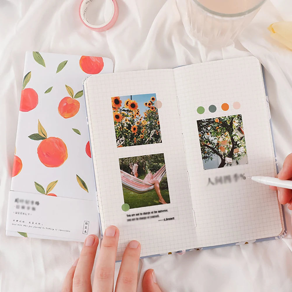 Weeks Checkered Schedule Grid Bookkeeping Diary Literary Notebook