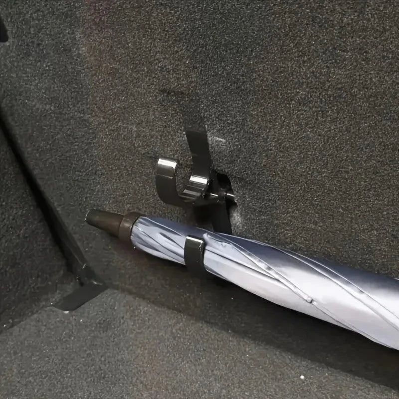 Car Umbrella Hooks Trunk Holder Plant Towel No-drill Installation