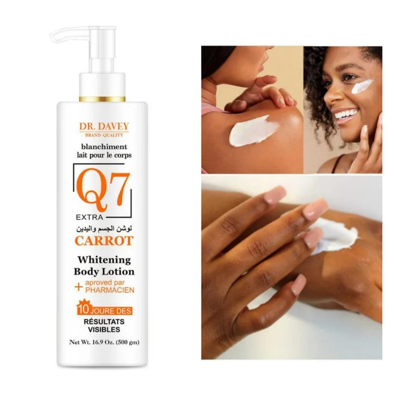 Carrot Body Lotion500ml Large Capacity Body Lotion Full Body Moisturizing Hydrating Seasonal Unisex Fragrant Body Lotion Peaceful Pleasures Health and Wellness