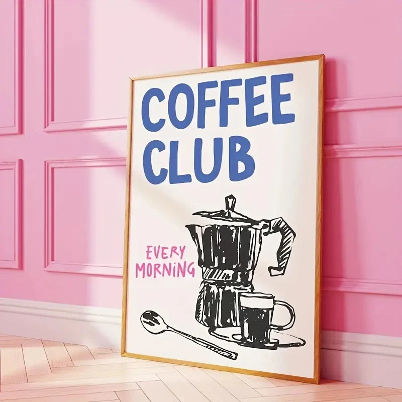Coffee Espresso Canvas Wall Art Print | Kitchen & Home Decor