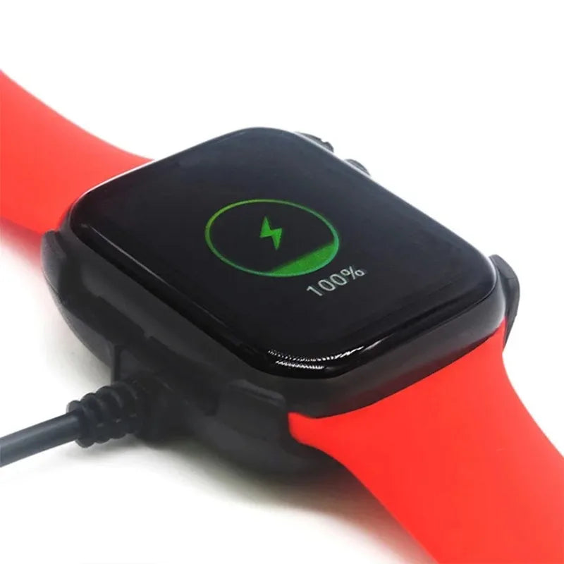 USB Smart Watch Charger Cable – i8 Pro Max, HW22 & More Peaceful Pleasures Health and Wellness