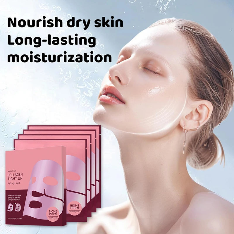 PDRN Collagen Hydrogel Mask – Korean Glass Skin Face Mask